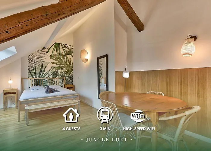 Apartman Duplex Lumineux & Calme - Le Marais Proche Metro 8 - Jungle Loft Párizs